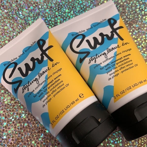 3/$36 BUNDLE DEAL 2 pack BUMBLE & BUMBLE surf styling leave in UV treatment - Picture 1 of 5